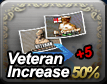 Veteran Increase 50% + 5